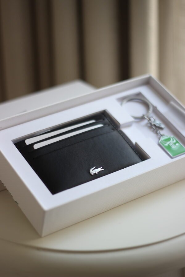 Lacoste wallet & keychain