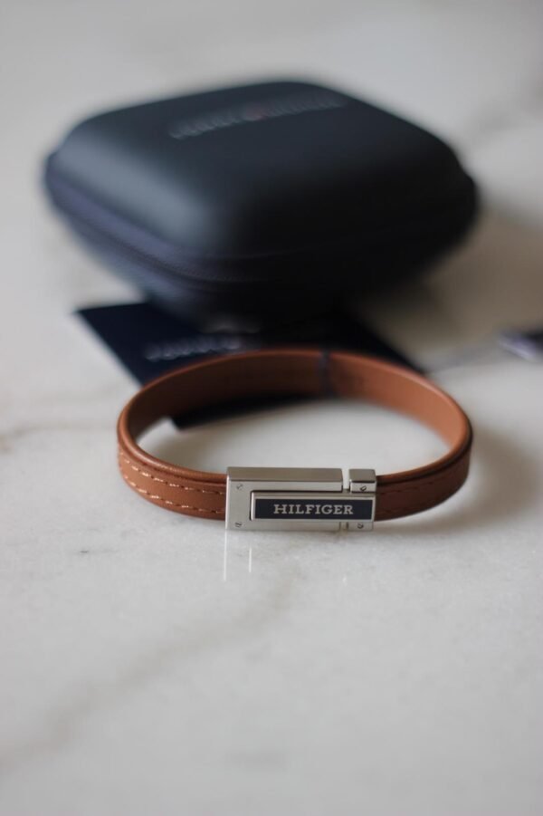 Tommy Hilfiger - Light Brown Leather Bracelet