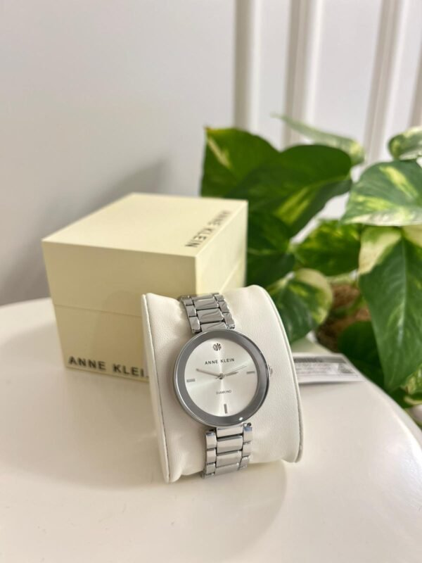 Anne klein - women watch silver