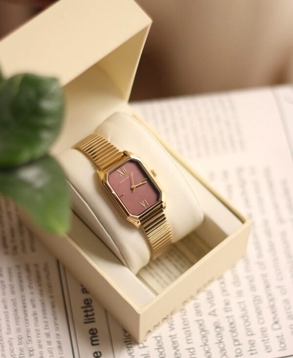 Anne klein - Gold & plum watch