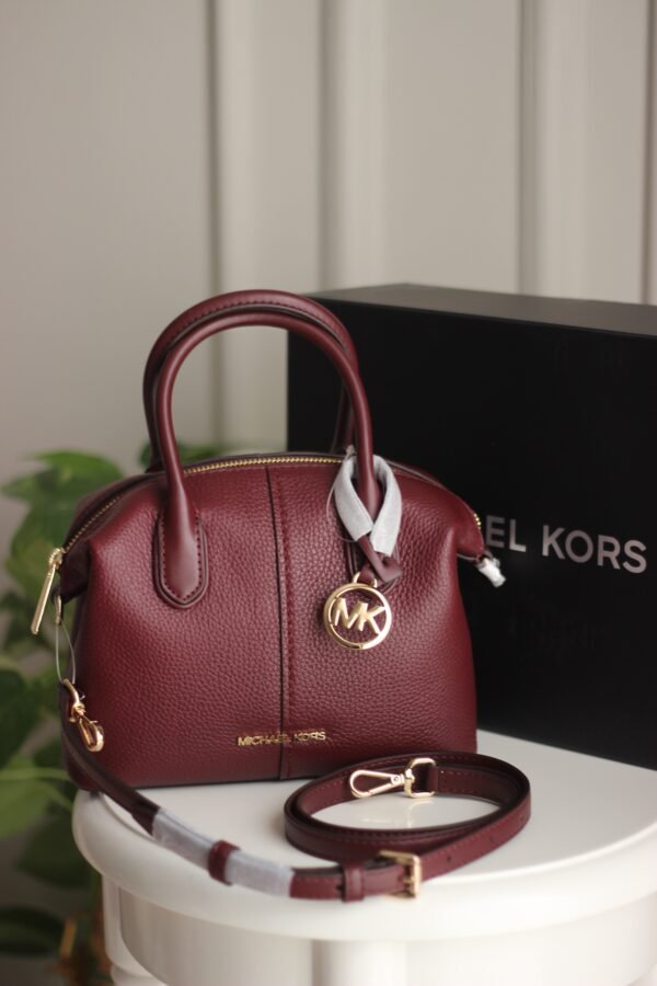 Michael kors- Hyde Small Pebbled Leather Satchel