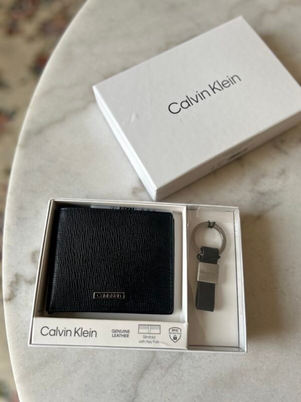 Calvin Klein - wallet & key ring gift boxed