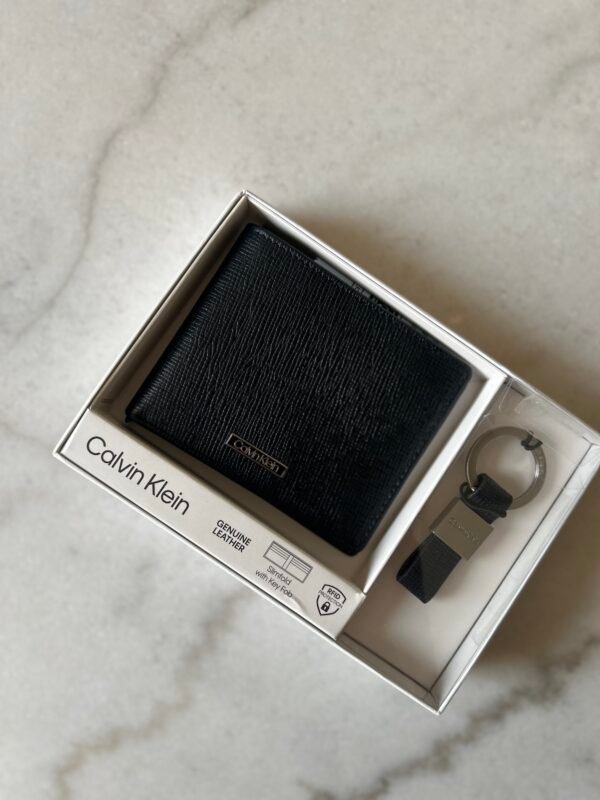 Calvin Klein - wallet & key ring gift boxed - Image 2