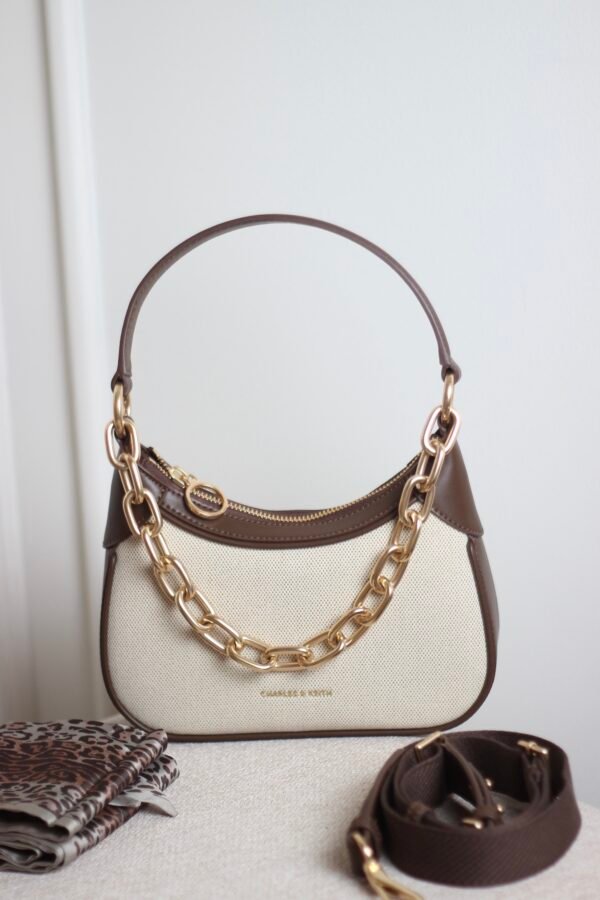 Charles and Keith - shoulder brown - scarf