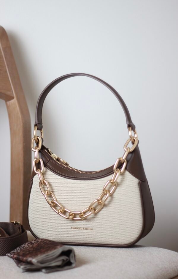 Charles and Keith - shoulder brown - scarf - Image 2