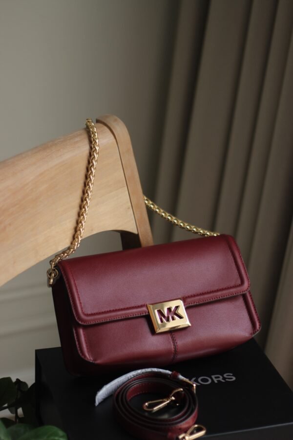 Michael kors -Sonia Medium Leather Shoulder Bag - Image 3