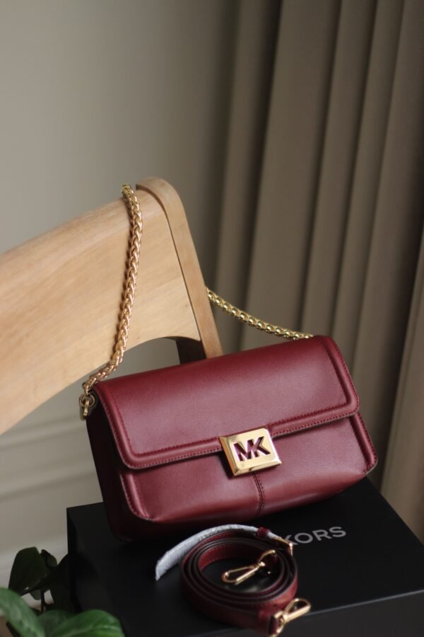 Michael kors -Sonia Medium Leather Shoulder Bag - Image 2