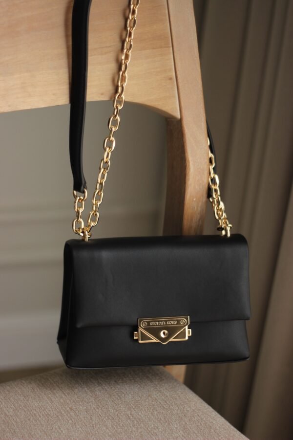 Michael kors Cece Small Logo Shoulder Bag- black - Image 3