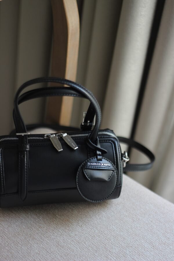 Charles & keith - Enola Bowling Bag - Noir - Image 2