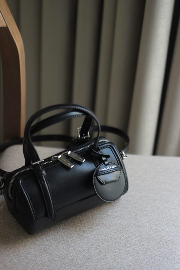 Charles & keith - Enola Bowling Bag - Noir - Image 4