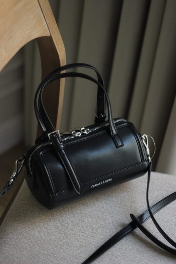 Charles & keith - Enola Bowling Bag - Noir - Image 3