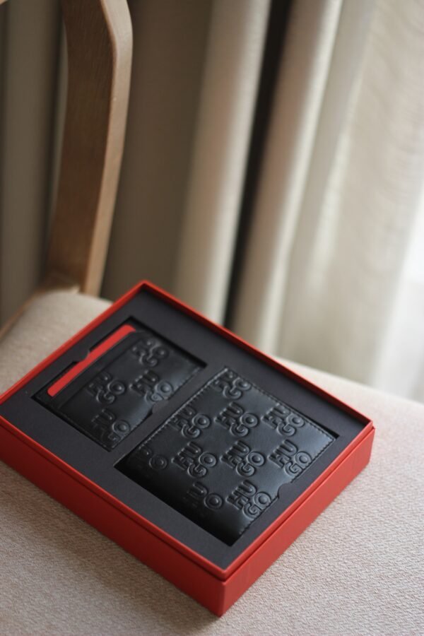 HUGO BOSS gift box wallet&card holder