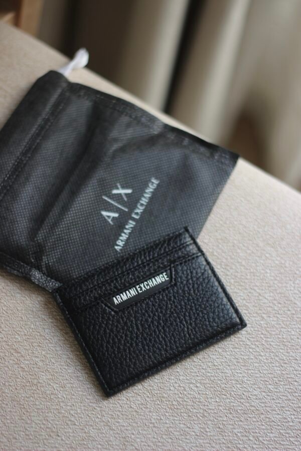 Armani exchange cardholder blcack