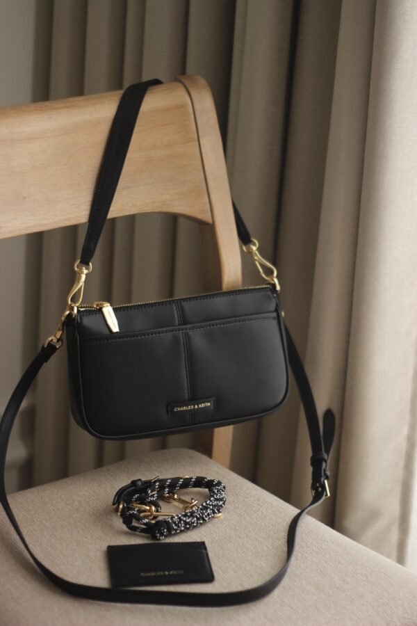 CHARLES & KEITH Addison Knotted-Rope Shoulder Bag