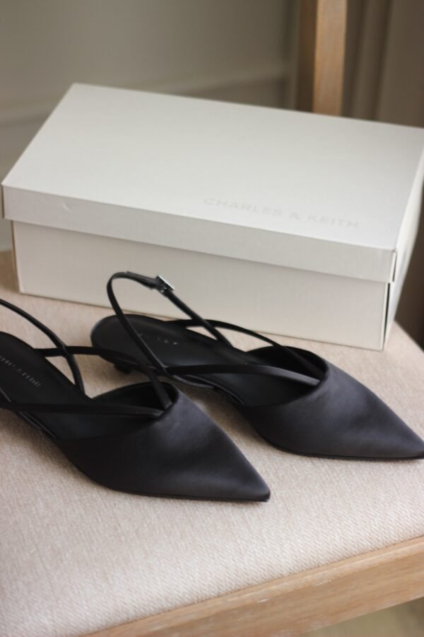 Charles & keith - heel black