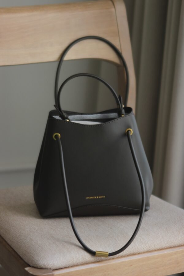Sybill geometric bucket bag - charles&keith - Image 2