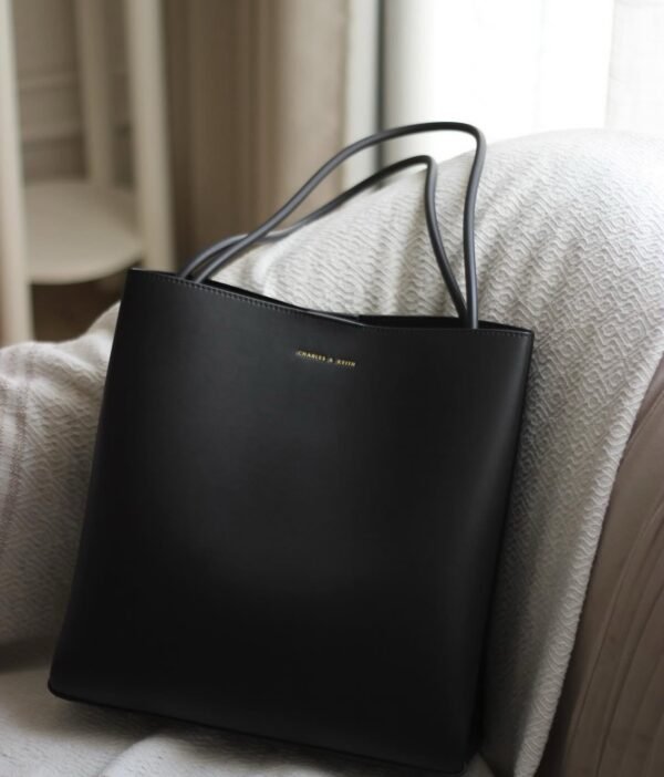 Charles & keith tote bag - black