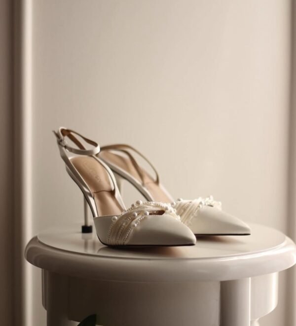 CHARLES KEITH LEDA HEELS -WHITE - Image 2