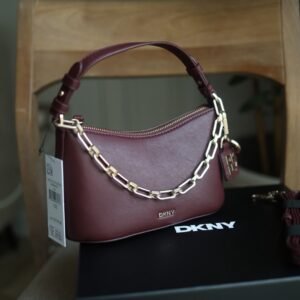 Dkny winevedis top zip crossbody bag gift box