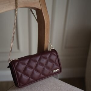 Dkny crossbody bag - burgundy - mini