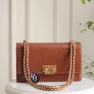 CHARLE&KEITH LEATHER BROWN