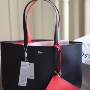 LACOSTE DOUBLE FACE TOTE BAG