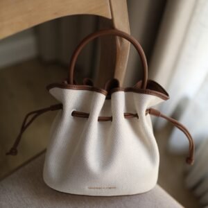 Sammie Canvas Drawstring Bucket Bag