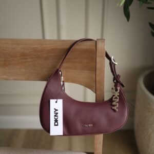 Dkny burgundyorla shoulder bag