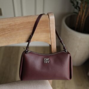 DKNY burgundy shoulder bag