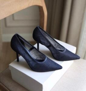 Navy blue charles&keith heels