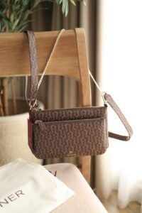 Aigner  IDA shoulder - crossbody bag small brown
