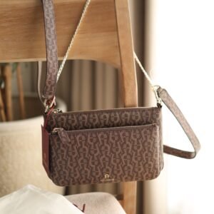 Aigner  IDA shoulder - crossbody bag small brown