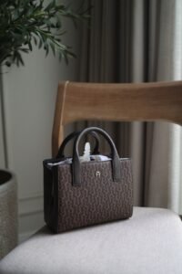 AIGNER - BEA ICON HANDBAG XS - BROWN