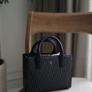AIGNER - BEA ICON HANDBAG XS - BLACK