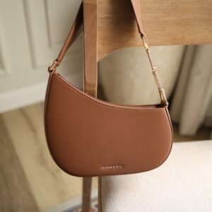 Agatha Chain-Strap Shoulder Bag - Chocolate