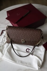 Aigner shoulder bag  - brown