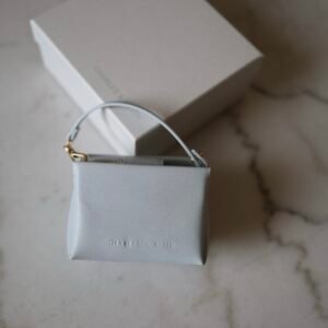 Bosie Metallic Micro Bag blue