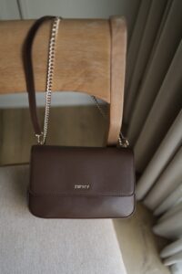 Dkny shoulder bag - plum