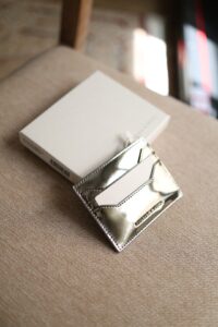 CHARLES&KEITH silver cardholder
