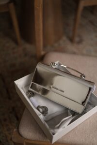 CHARLES&KEITH CROSSBODY BAG - silver