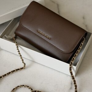 Charles&keith long wallet - brown