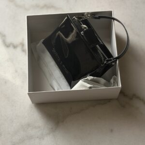 Bosie Metallic Micro Bag -Black